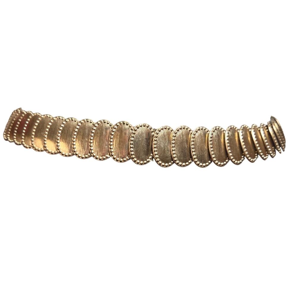 Vintage Gold Tone Coin Belt